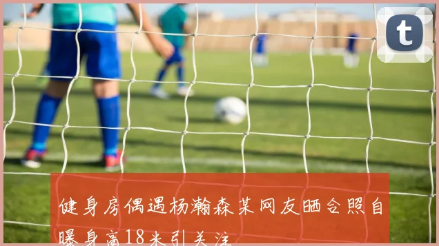 健身房偶遇杨瀚森某网友晒合照自曝身高18米引关注